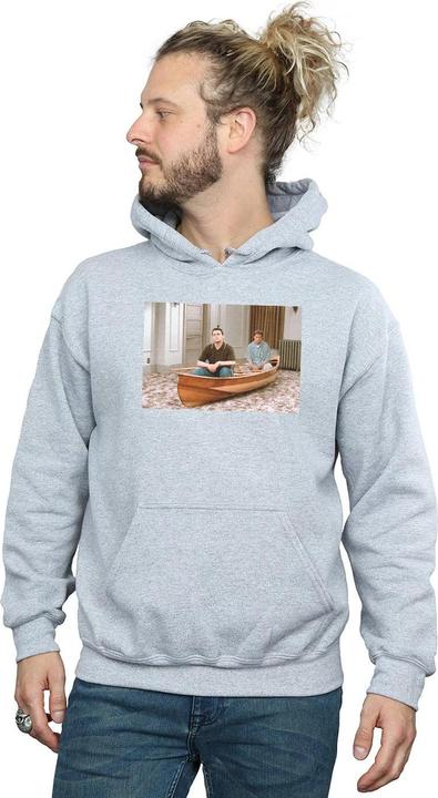 Actual product image Friends Mens Boat Photo Hoodie (4XL)