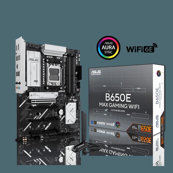 Image du produit ASUS B650E Max Gaming Wifi (AM5, AMD B650E, ATX)