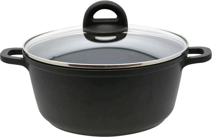 Produktbild ELO Basic Black Aluguss Topf m.D.24cm Dur Select 89124 (Kochtopf, Aluminiumguss)
