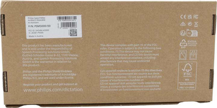 Productafbeelding Philips SpeechMike Ambient PSM5000