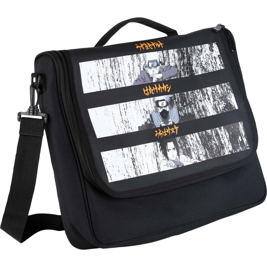 Konix Switch Tasche Messenger Naruto (Switch), Weiteres Gaming Zubehör, Weiss, Schwarz