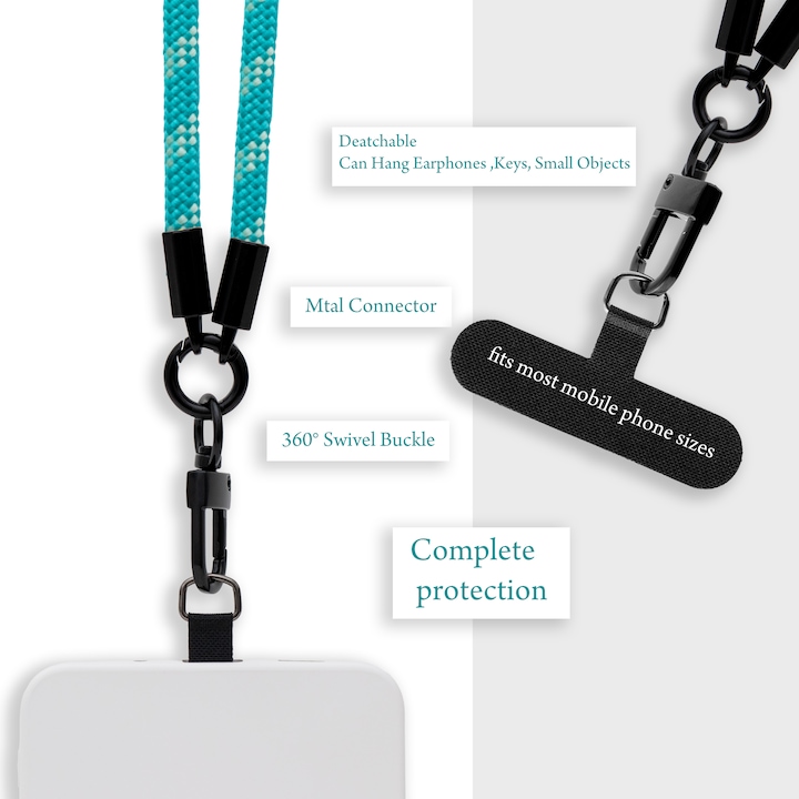 Immagine prodotto Cadorabo Catena portacellulare per HTC Desire 510 custodia collana