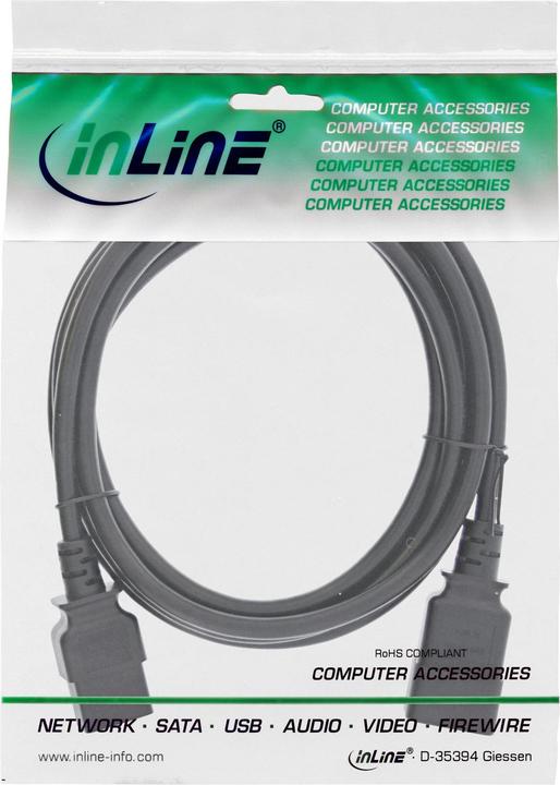 Actual product image InLine Cold device extension 16A (7.50 m)