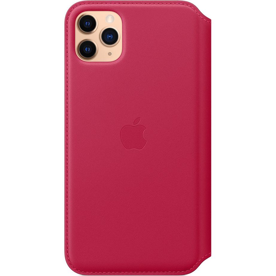 Thumbnail - Apple Leder Folio (Apple iPhone 11 Pro Max), Smartphone Hülle, Rot