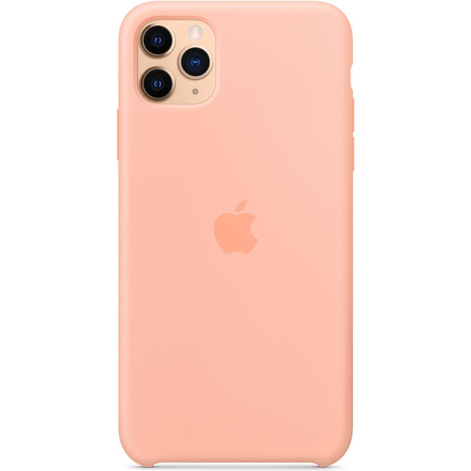Apple Silikon Case (Apple iPhone 11 Pro Max), Smartphone Hülle, Pink