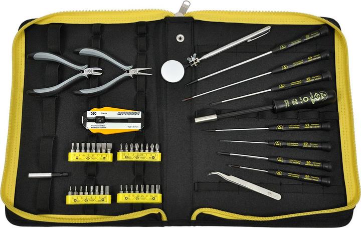 Actual product image C.K Magma Technician tool set in bag (46 pieces)