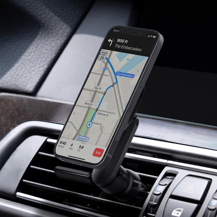 Image du produit Spigen car holder for air vent ITS12 MagSafe magnetic - black