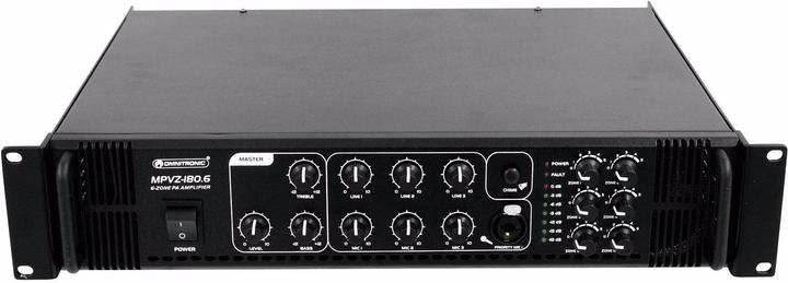 Productafbeelding Omnitronic MPVZ-180.6 (Versterker)