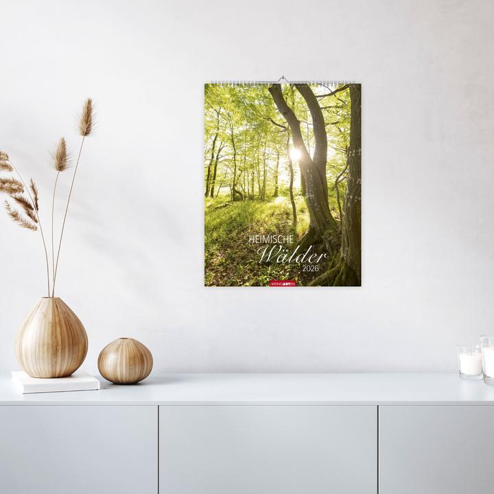 Produktbild Heimische Wälder Kalender 2026 (34 x 44 cm, Harter Einband, Deutsch)