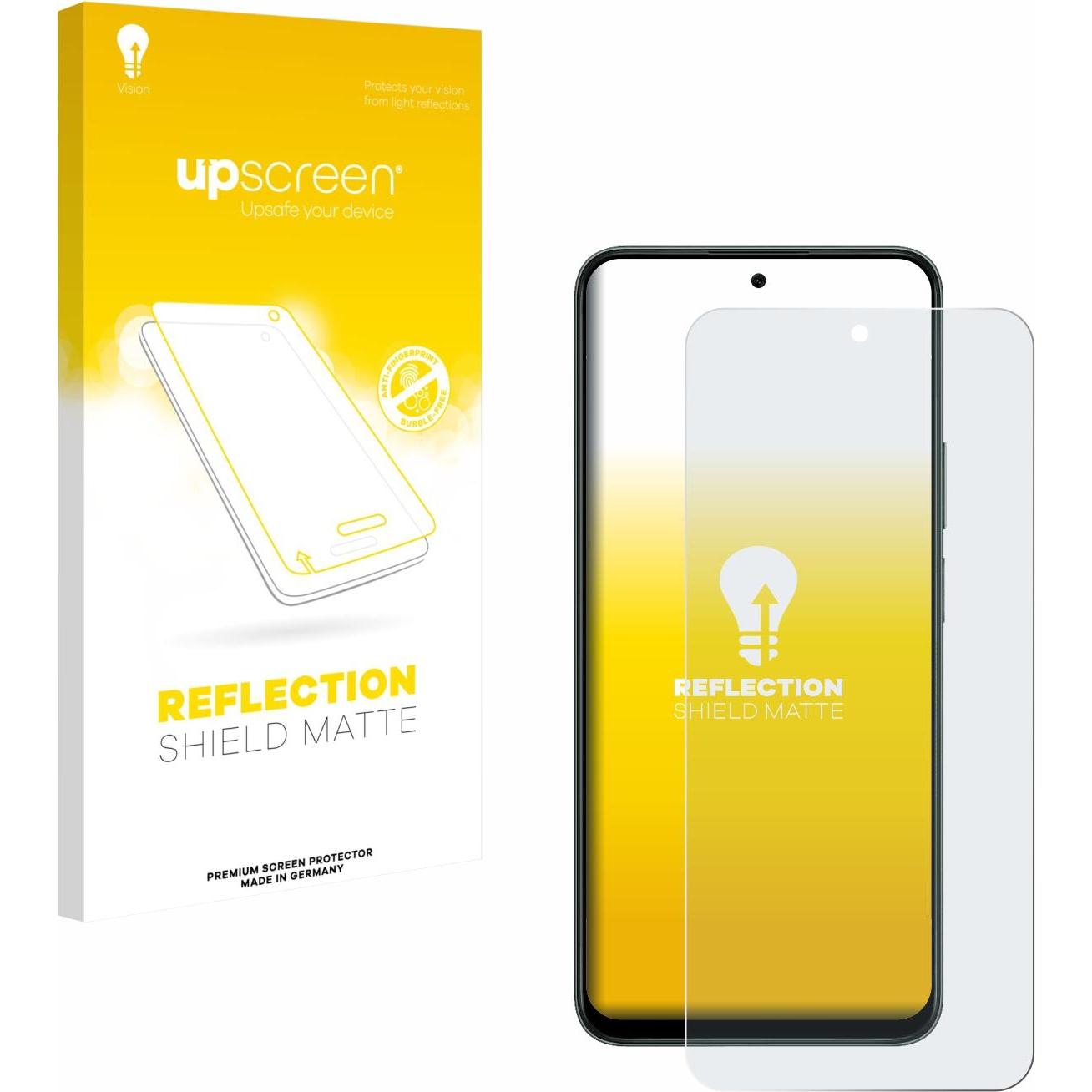 upscreen Reflection Shield Pellicola Opaca (1 Pezzo/i, Realme X7 5G), Pellicola protettiva smartphone, Grigio