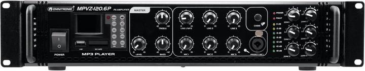Productafbeelding Omnitronic MPVZ-120.6P (Versterker)