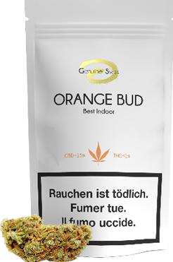 Actual product image Genuine Swiss Orange Bud (5 g, Indoor)