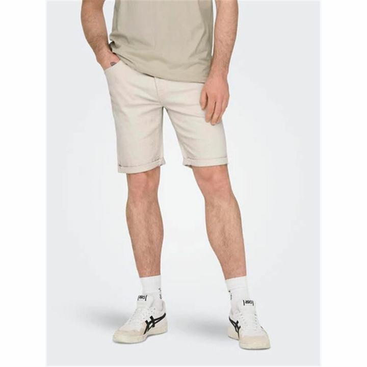 Actual product image Only & Sons ONSPLY ECRU 9296 AZG DNM SHORTS (S)