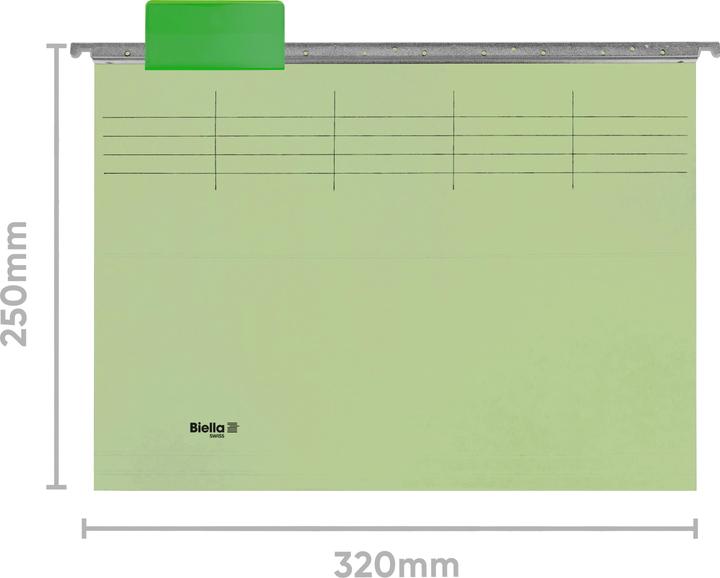 Produktbild Biella Hängemappen Original (A4, 25 x)