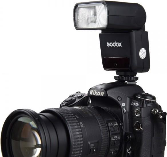 Actual product image Godox TT350N (Plug-on flash, Nikon)