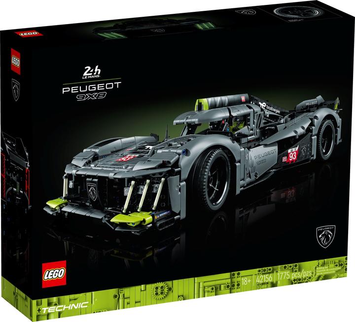 Image du produit LEGO Peugeot 9X8 24H Le Mans (42156, LEGO Technic)
