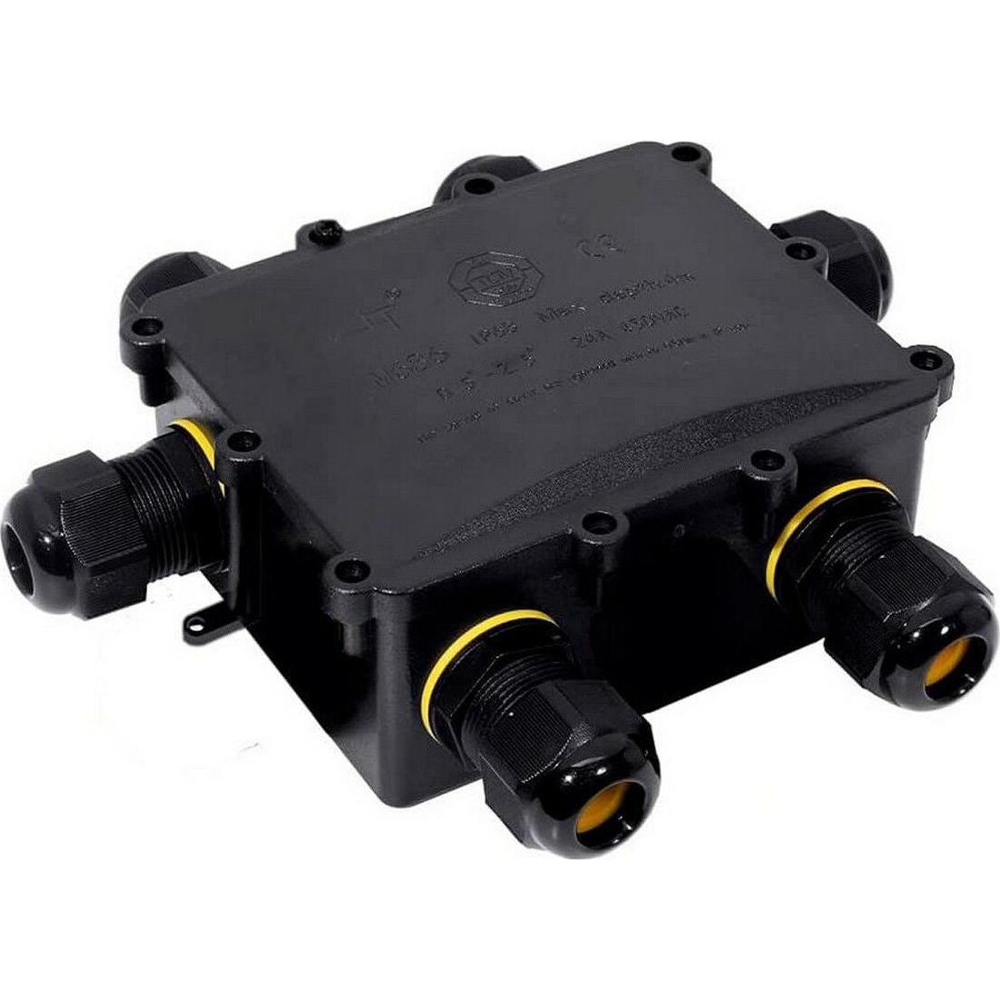 Solera, Scatola di derivazione, Scatola di giunzione Bk-6P Outdoor Ip68 termoretraibile Impermeabile