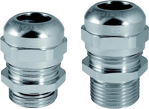 Actual product image Jacob Preloading screw Perfect Ex M25, clamping diameter 10 - 17mm, thread length 8mm, brass