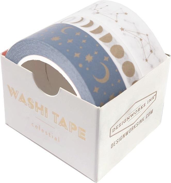 Designworks Washi Tape Celestial (Set Of 3)