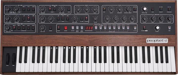 Actual product image Sequential Prophet-5 synthesiser