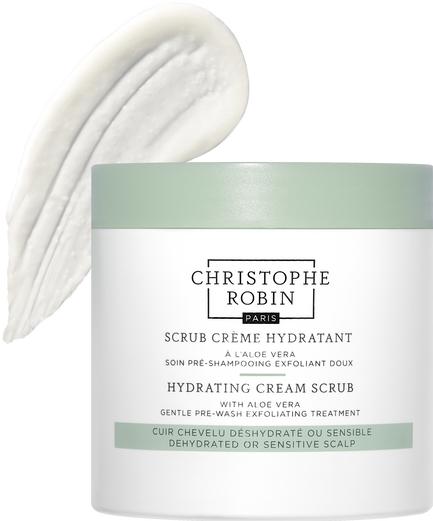 Image du produit Christophe Robin Scrub Crème Hydratant à l'Aloe Vera (250 ml, Shampoing liquide)