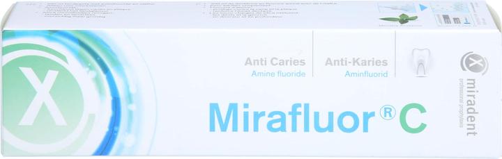 Produktbild Herba Miradent Mirafluor c Aminfluorid Zahncreme (100 ml)