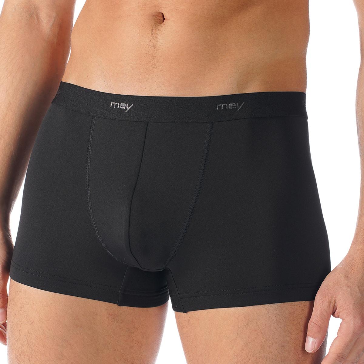 Mey, Herren, Unterhosen, Cool 415 Retro Short / Pant, Schwarz, (M, Einzelpack)