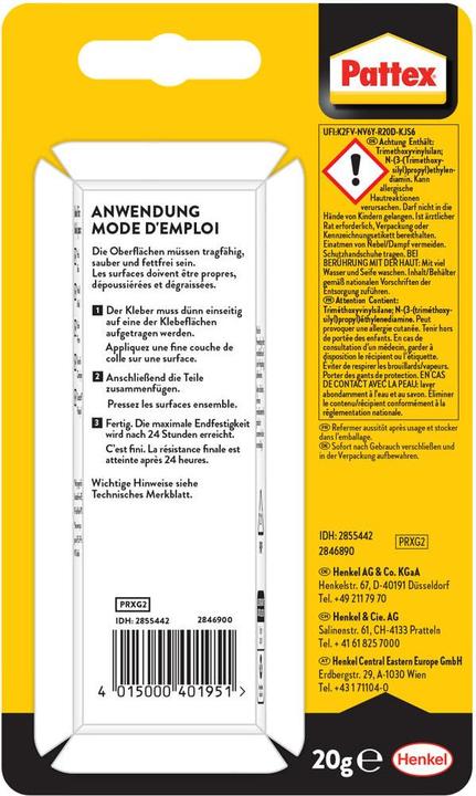 Productafbeelding Pattex Extreme reparatie (20 g)