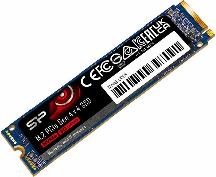 Image du produit Silicon Power SSD 500GB PCI-E UD85 Gen 4x4 NVMe (500 Go, M.2 2280)