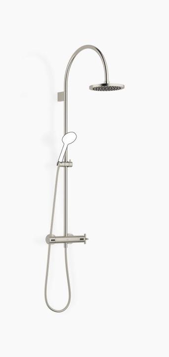 Produktbild Dornbracht TARA Showerpipe avec thermostat de douche sans douchettes à main, 220mm, FlowReduce, 34458892-06