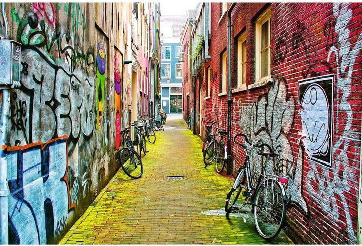 Actual product image Ravensburger Street art in Amsterdam (3000 pieces)