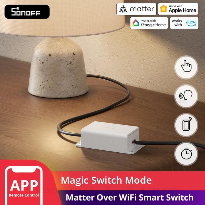 Immagine prodotto Sonoff Switch intelligente WiFi Basic R5 Gen5 (Attuatore dell'interruttore)