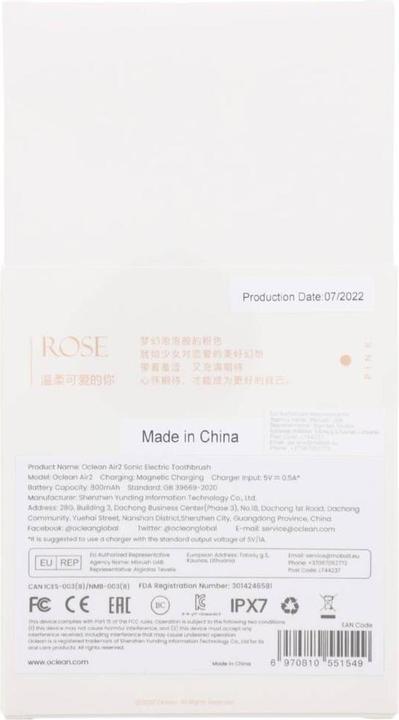 Immagine prodotto Xiaomi Air 2 (Spazzolino sonico)