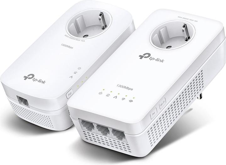 Produktbild TP-Link Powerline TL-WPA1300P KitDE (1300 Mbit/s)