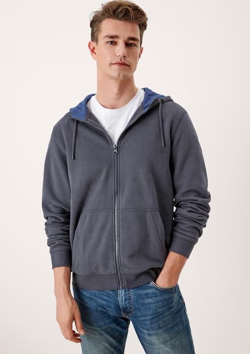 Produktbild s.Oliver Sweatshirt Jacke Sweatjacke mit Kapuze (S)
