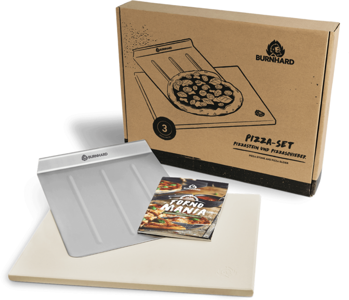 Immagine prodotto Burnhard Pietra per pizza (35 x 45 x 1,5 cm)