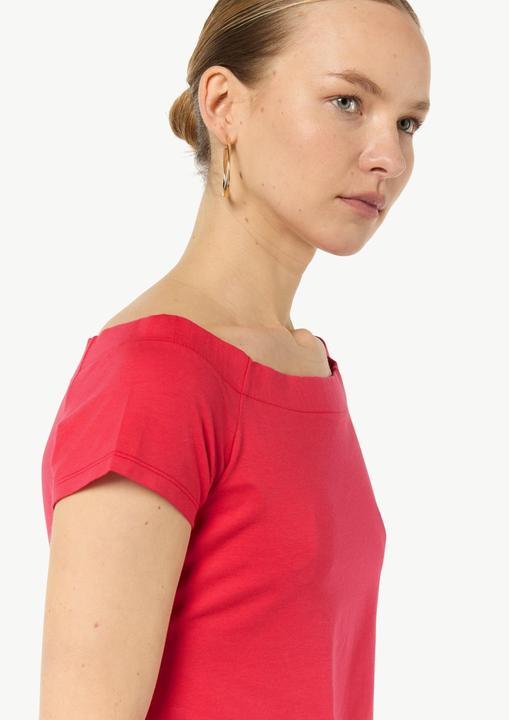 Produktbild Comma T-Shirt Body Schulterfreies Shirt aus Baumwoll-Mix (38)