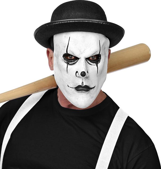 Produktbild Widmann Halbmaske Harlekin Mit Melone