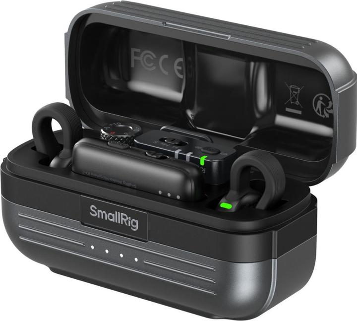 Actual product image SmallRig 5715 S70 Wireless Microphone with Multi-Device Compatibility (Black)