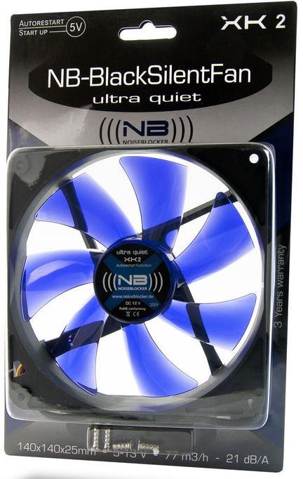 Produktbild Noiseblocker BlackSilent L-XK2 (140 mm, 1 x)