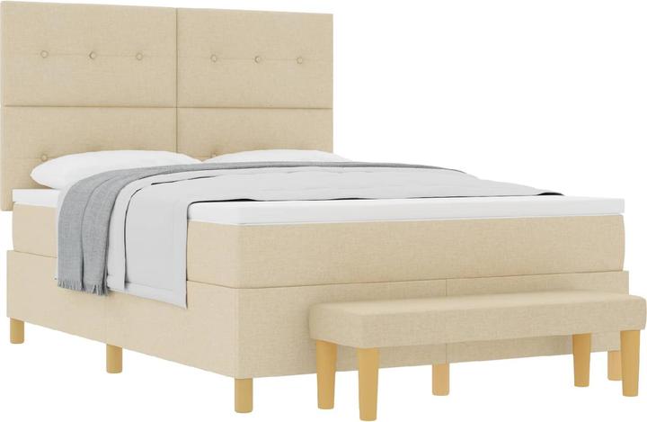 Produktbild vidaXL Boxspringbett (140 x 190 cm)