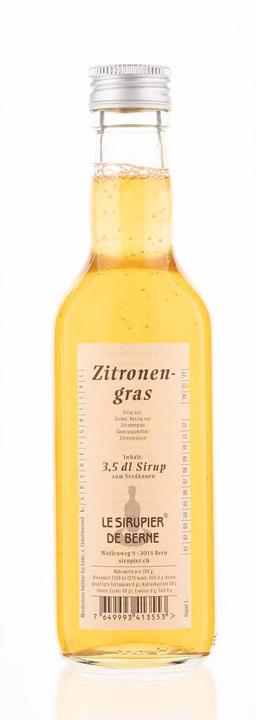 Produktbild Sirupier de Berne Zitronengras Sirup 35 cl Le Fl. Depot Fr. 1.- (24 x 35 cl)