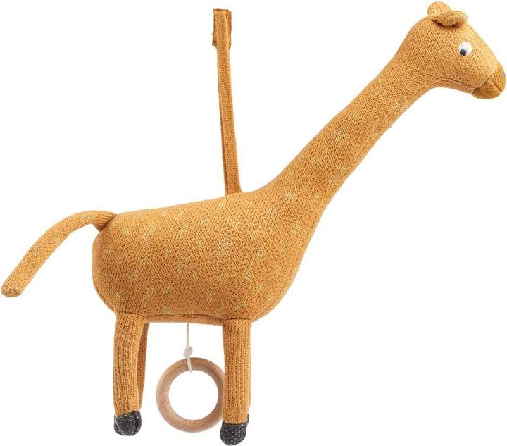 Produktbild Liewood Spieluhr Angela Giraffe Mustard Bio Baumwolle x cm
