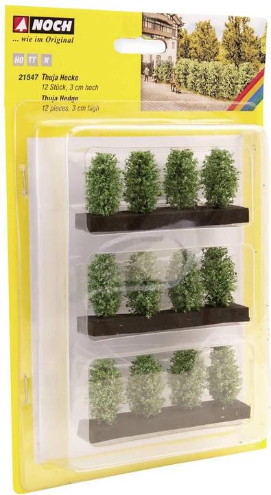 Produktbild Noch 21547 Hecke 30 mm Grün