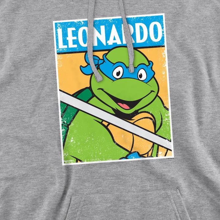 Immagine prodotto Teenage Mutant NT Felpa con Cappuccio Leonardo Uomo (M)