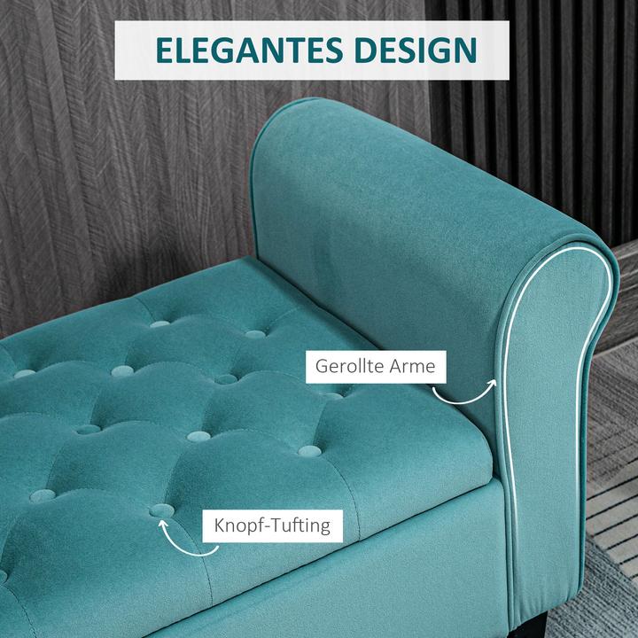 Actual product image Homcom Upholstered bench (48.50 cm)