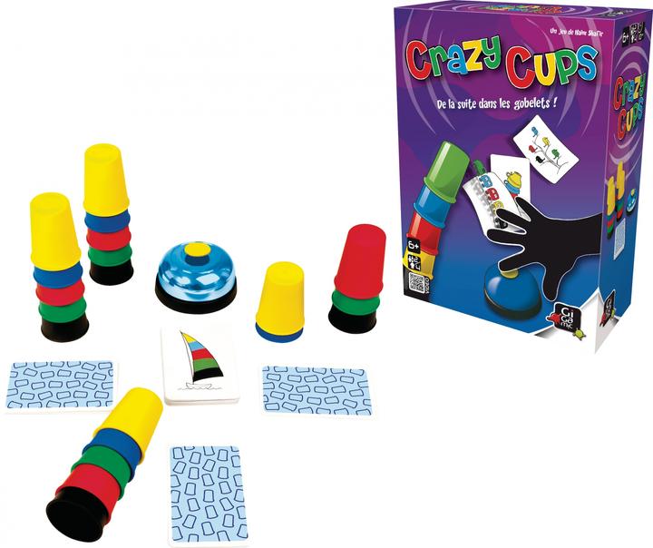 Produktbild Gigamic Crazy Cups (Französisch, 2 - 4 Spieler)