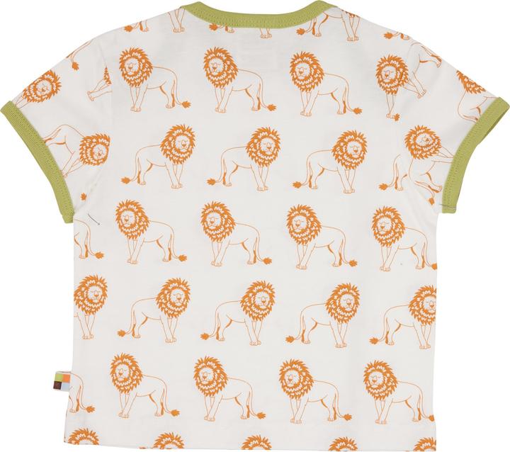 Actual product image loud + proud T-shirt print lion car (92)