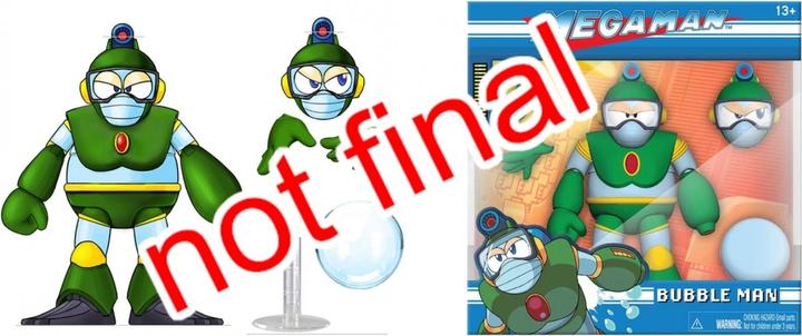 Image du produit Jada Mega Man Bubble Man 4.5" Figure