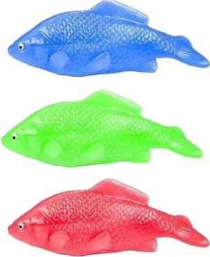 Toi-Toys Lustiger super dehnbarer klebriger Fisch Neon Koi